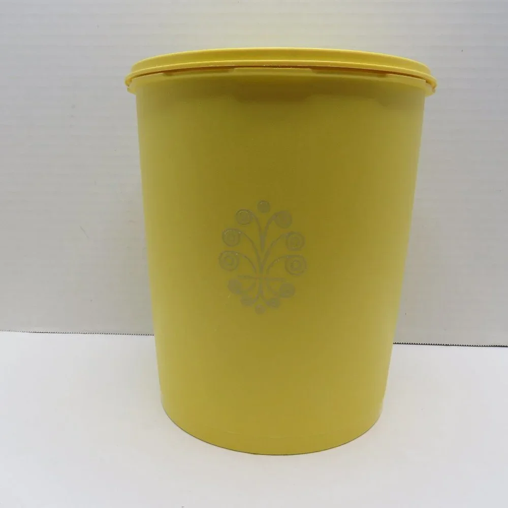 Vintage Tupperware Gold Starburst Nesting Canister Replacement #805-2. - Picture 1 of 2